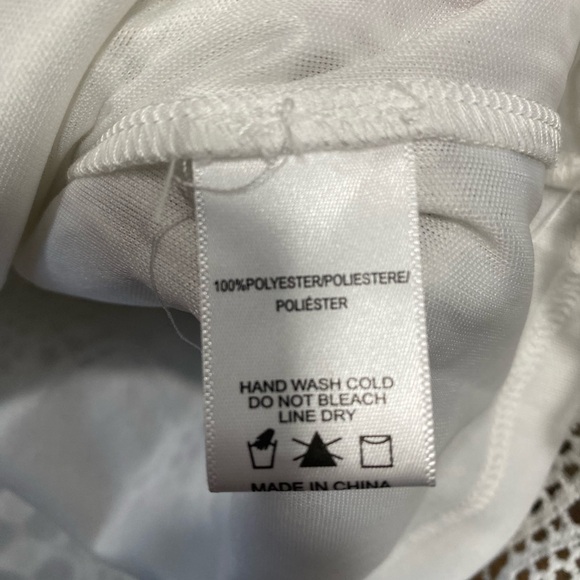 Anthropologie Sunday in Brooklyn White Lace XS Top - Picture 8 of 9